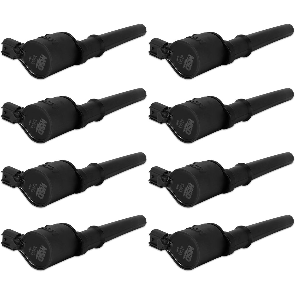 Ignition-Coil---Blaster---Ford-4-Valve-V8--Black---8-Pack