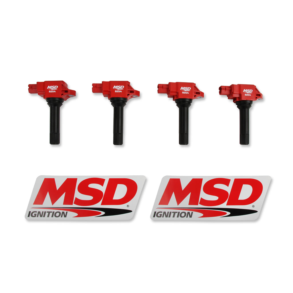Ignition-Coil---Blaster-Series----Red---4-Pack