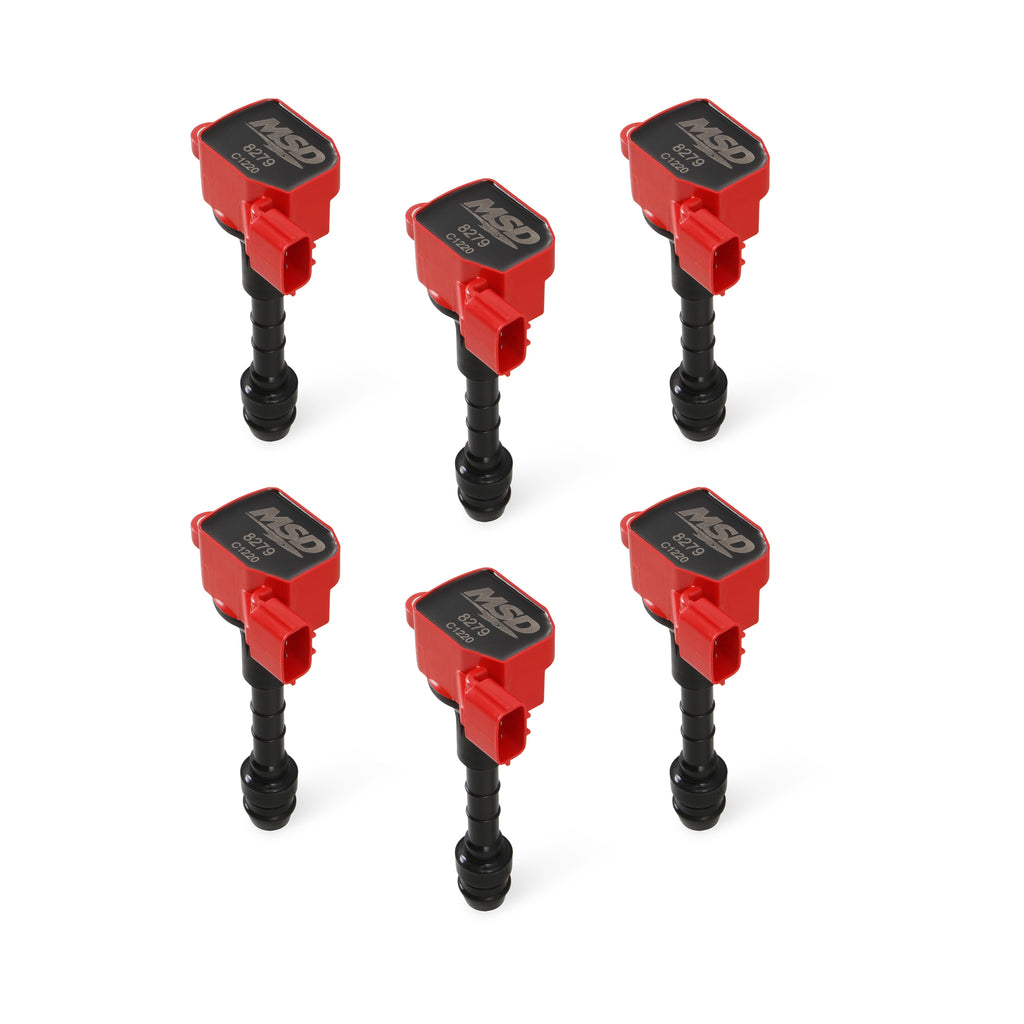 Ignition-Coil---Blaster-Series---Fits-NissanInfiniti-3.5L---Red---6-Pack