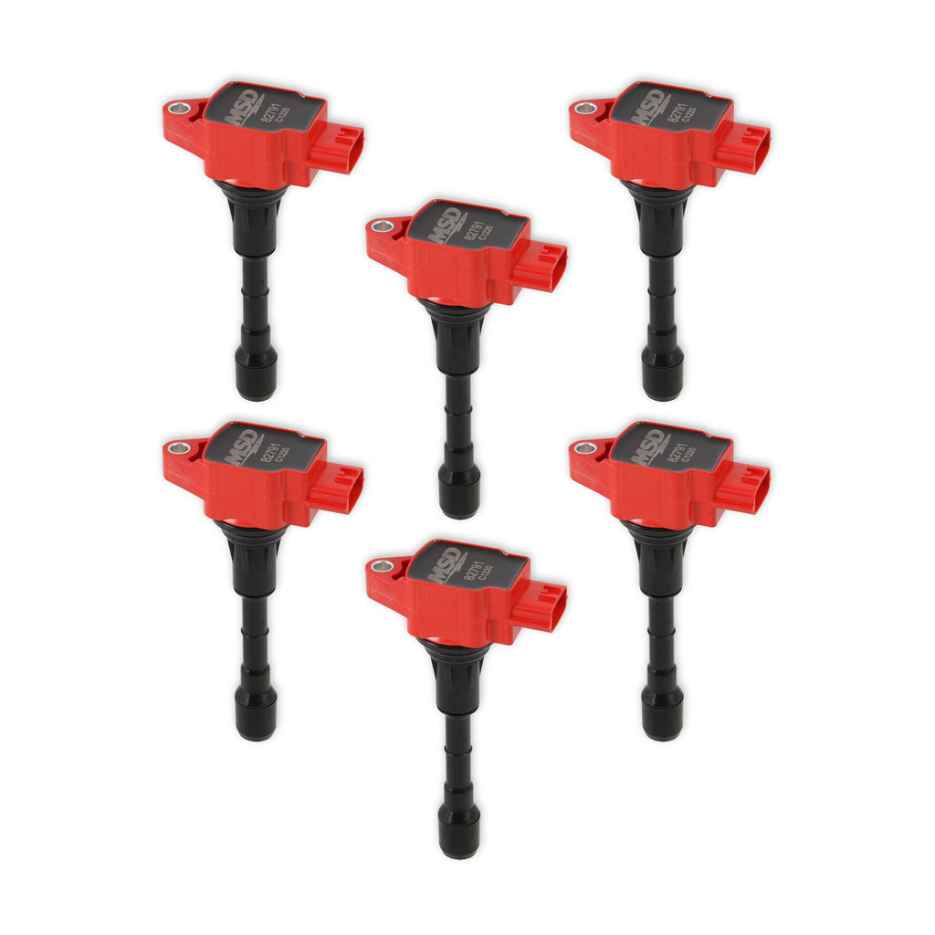 Ignition-Coil---Blaster-Series---Fits-NissanInfiniti-3.5L---Red---6-Pack