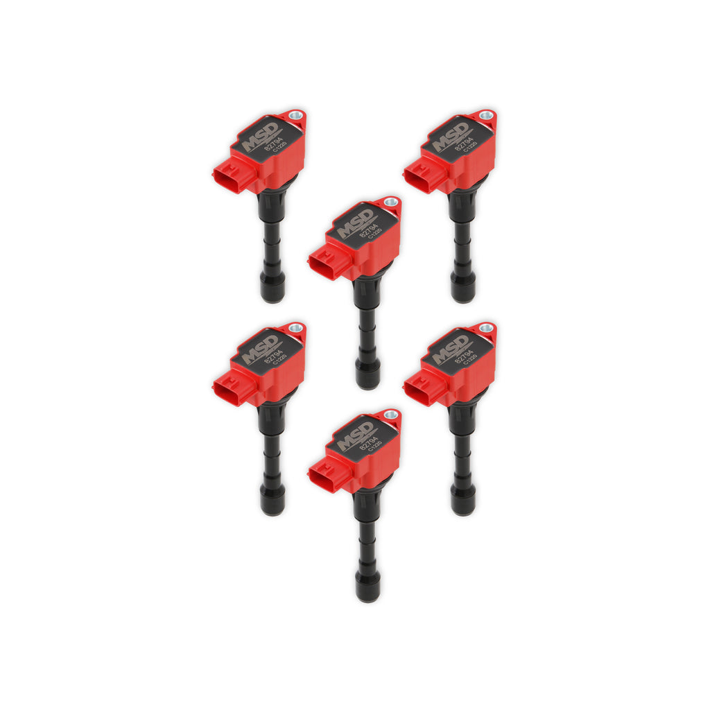Ignition-Coil---Blaster-Series---Fits-NissanInfiniti-3.7L---Red---6-Pack