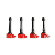Load image into Gallery viewer, Ignition-Coil---Blaster-Series---Honda-1.5L2.0L2.0L-Turbo-4-Cylinder---Red---4-Pack