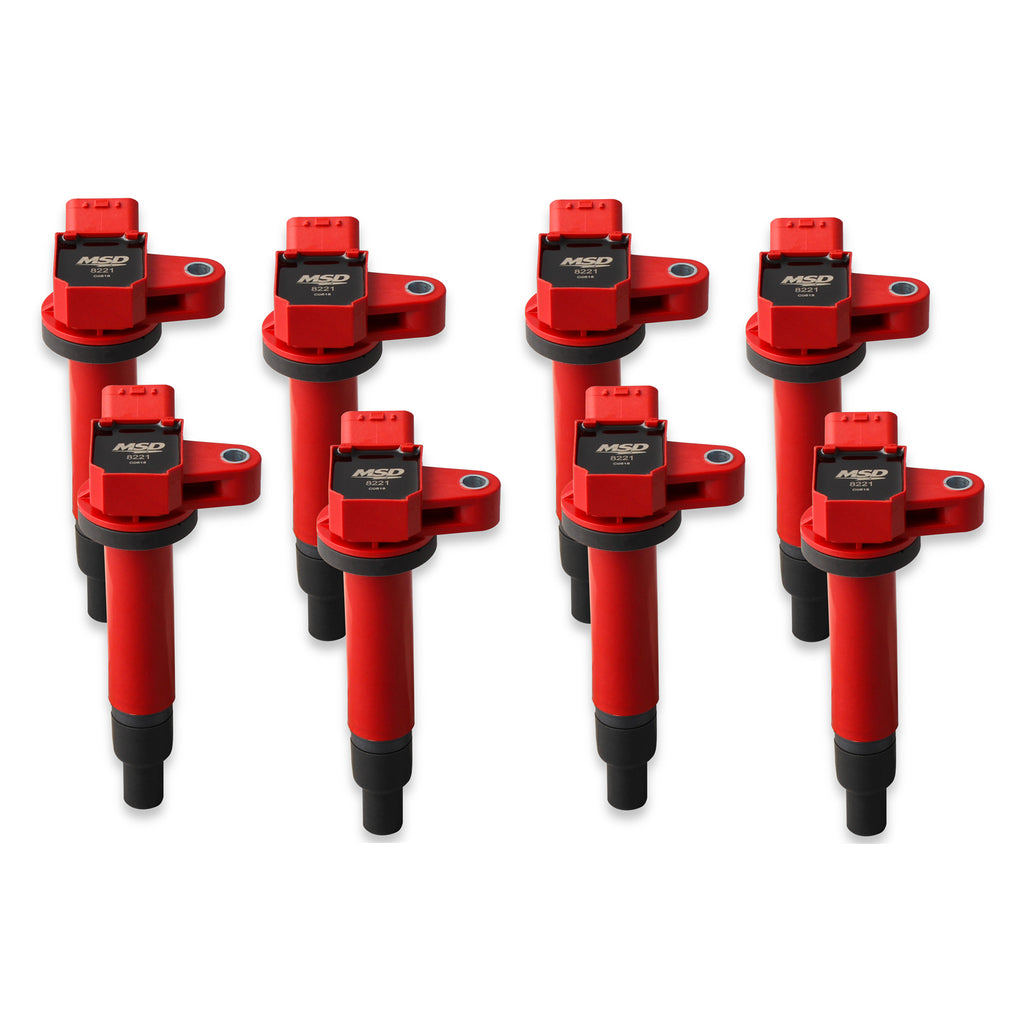 Ignition-Coil---Blaster-Series---ToyotaLexus-V8---4.3L4.7L---Red---8-Pack