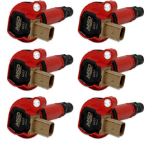 Load image into Gallery viewer, Ignition-Coil---Ford-Ecoboost---3.5L-V6---3-Pin-Connector---Red---6-Pack