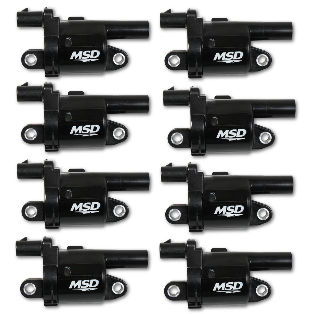 Ignition-Coil---Gm-Gen-V-Blaster-Series---Gen-V-Direct-Injected-Engine---Black---8-Pack--Round