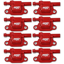 Load image into Gallery viewer, Ignition-Coil---Gm-Gen-V-Blaster-Series---Gen-V-Direct-Injected-Engine---Red---8-Pack---Square