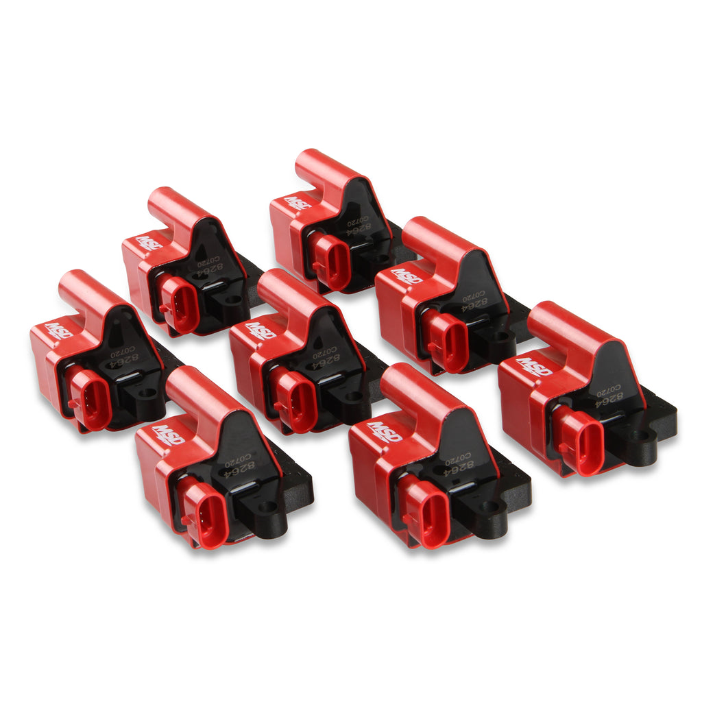 Ignition-Coil---Gm-Ls-Blaster-Series---L-Series-Truck-Engine---Red---8-Pack