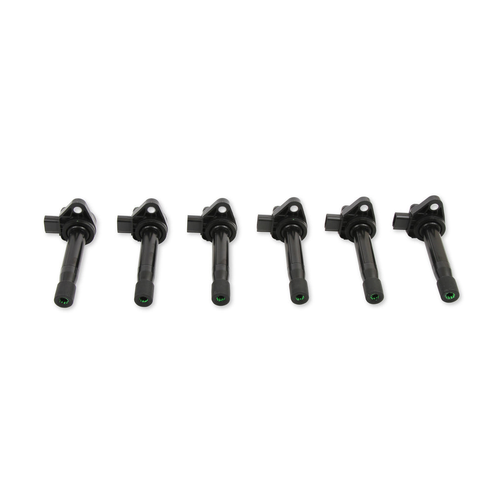 Ignition-Coil---Honda-And-Acura-3.0,-3.2,-3.5L,-6-Cylinder,-Black,-6-Pack