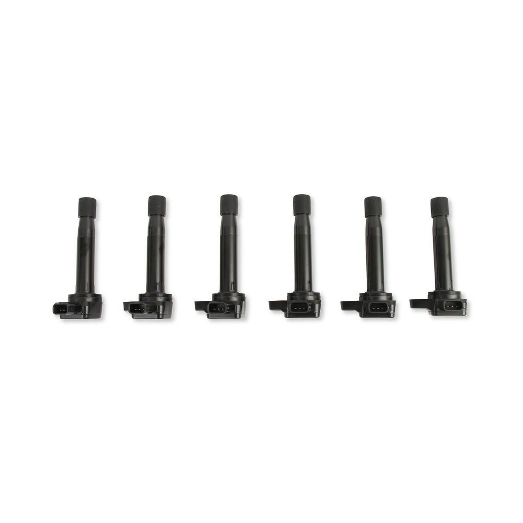Ignition-Coil---Honda-And-Acura-3.0,-3.2,-3.5L,-6-Cylinder,-Black,-6-Pack