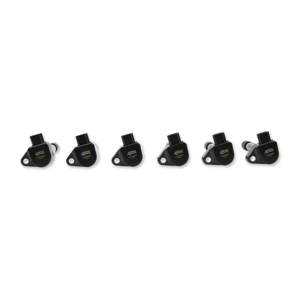 Ignition-Coil---Honda-And-Acura-3.0,-3.2,-3.5L,-6-Cylinder,-Black,-6-Pack