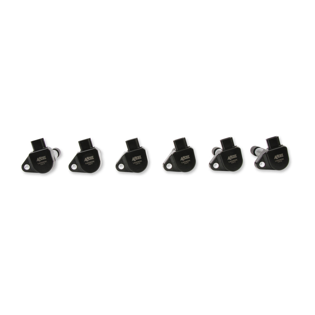 Ignition-Coil---Honda-And-Acura-3.0,-3.2,-3.5L,-6-Cylinder,-Black,-6-Pack