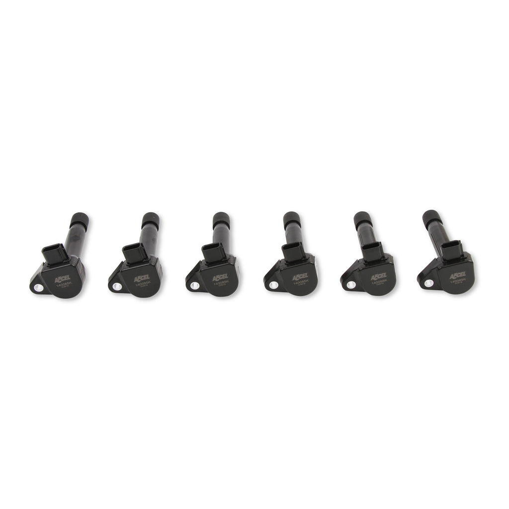 Ignition-Coil---Honda-And-Acura-3.0,-3.2,-3.5L,-6-Cylinder,-Black,-6-Pack