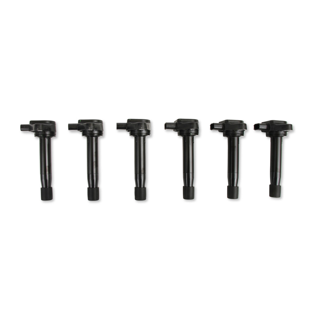 Ignition-Coil---Honda-And-Acura-3.0,-3.2,-3.5L,-6-Cylinder,-Black,-6-Pack