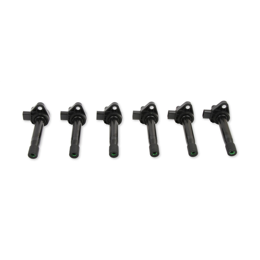 Ignition-Coil---Honda-And-Acura-3.0,-3.2,-3.5L,-6-Cylinder,-Black,-6-Pack