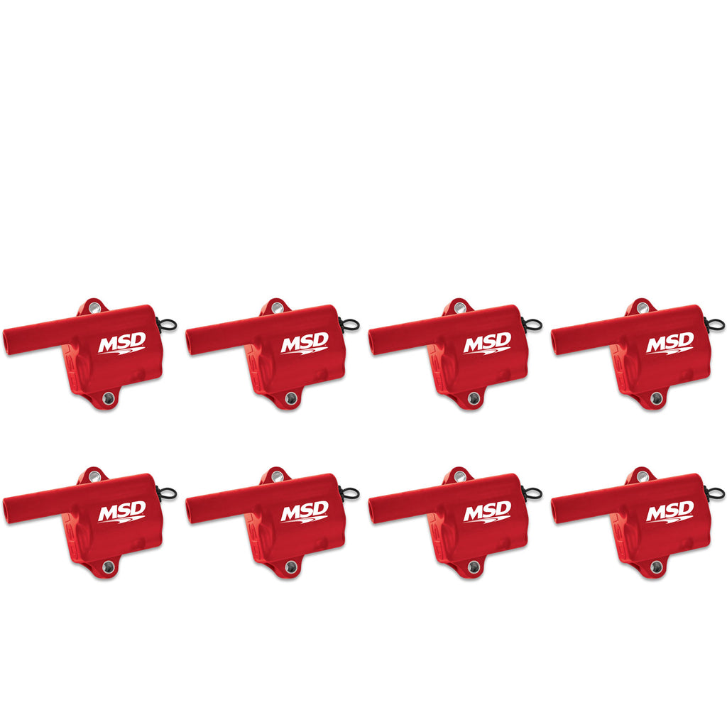 Ignition-Coil---Pro-Power-Series---Gm-Ls-Truck-Style---Red---8-Pack