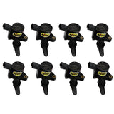 ACCEL 140032K-8  Ignition Coil - Supercoil - 1998-2008 Ford 4.6L/5.4L/6.8L 2-Valve Modular Engines -Black - 8-Pack