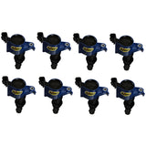 ACCEL 140033B-8  Ignition Coil - Supercoil - 2004-2008 Ford 4.6L/5.4L/6.8L 3-Valve Engines - Blue - 8-Pack