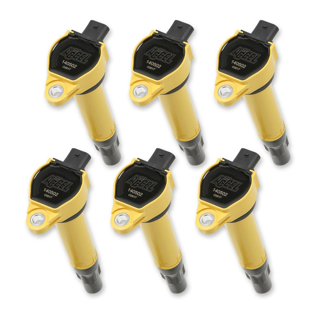 Ignition-Coil---Supercoil---2006-2011-Mopar----2.73.54.0L---Yellow---6-Pack