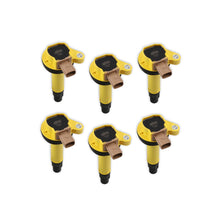 Load image into Gallery viewer, Ignition-Coil---Supercoil---2010-2016-Ford-Ecoboost-3.5L-V6---Yellow---6-Pack-(3-Pin)