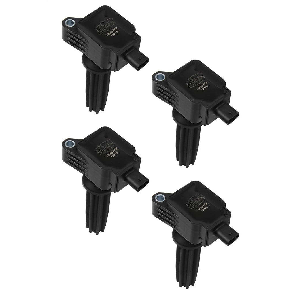 Ignition-Coil---Supercoil---2012-2017-Ford-Ecoboost-2.0L2.3L---L4---Black---4-Pack