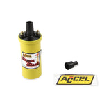 ACCEL 8140  Ignition Coil - Yellow - 42000V 1.4 Ohm Primary - Points - Good Up To 6500 Rpm
