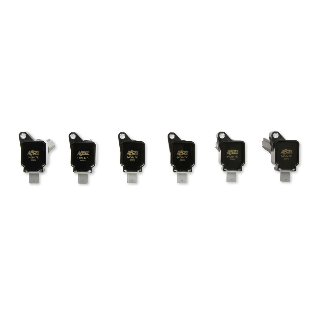 Ignition-Coil-2017-2020-Ford-Ecoboost-3.5L-Engines,-Black,-6-Pack
