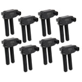 ACCEL 140038K-8  Ignition Coil Gen 3 Dodge Chrysler Hemi 5.7L/6.1L/6.2L/6.4L - Dual Plug - Black