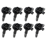 ACCEL 140060K-8  Ignition Coils Super Coil Series 2011-2016 Ford 5.0L Coyote Engines, Black, 8-Pack