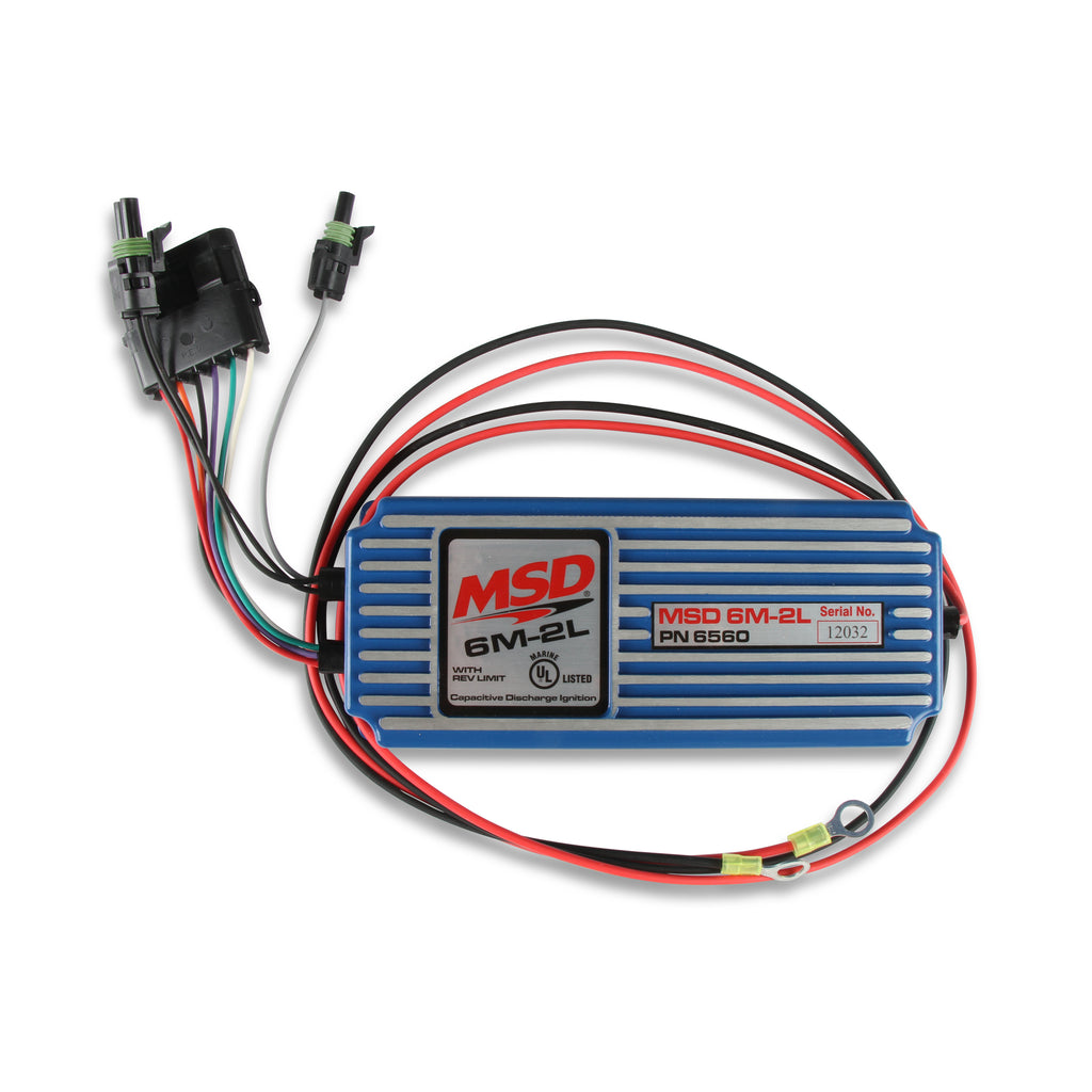 Ignition-Control-Msd-6M-2L-Marine-Ignition-With-Rev-Limiter