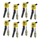 ACCEL 811432  Ignition Upgrade Kit- 1998-2008 Ford 4.6L/5.4L/6.8L 2-Valve Egines, Yellow, 8-Pack