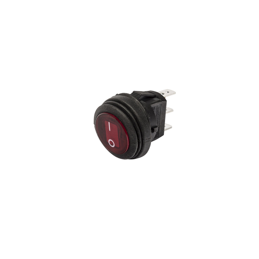 Illuminated-Led-10A-Round-Rocker-Light-Switch---Red