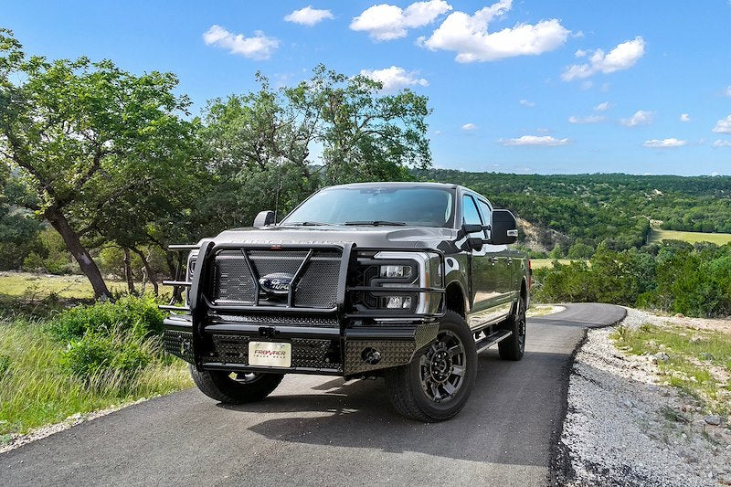 Frontier Truck Gear 170-12-3005 Commercial Front Bumper Replacement for Select Ford F-250 Super Duty, Ford F-350 Super Duty