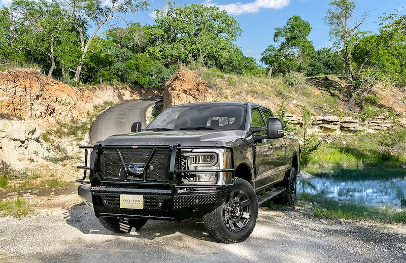 Frontier Truck Gear 300-12-3005 Original Front Bumper Replacement for Select Ford F-250 Super Duty, Ford F-350 Super Duty