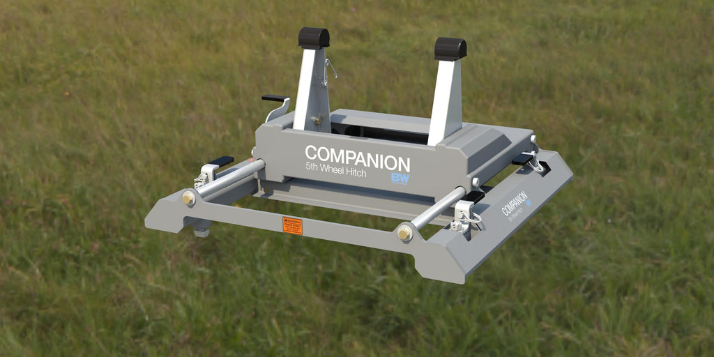 B&W Trailer Hitches RVB3775 Companion Slider 5th Wheel Hitch Base For 2020 GM Puck System - Truck Part Superstore
