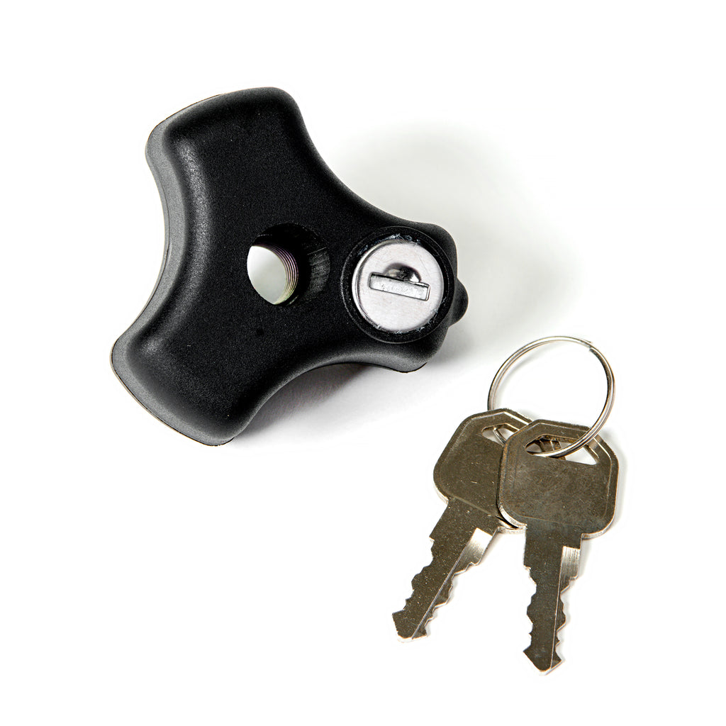 Hi-lift Jack HM-LK Secure your Hi-Lift on your Hood Mount with a quality key-locking knob
