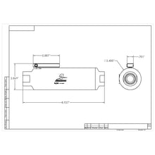 Load image into Gallery viewer, In-Line-An-12-Filter-WShutoff-Valve-100-Micron-Ss-Element---Black-Anodize-Finish