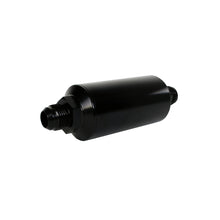 Load image into Gallery viewer, In-Line-Filter---(An--10-Male)-40-Micron-Stainless-Mesh-Element-Bright-Dip-Black-Finish