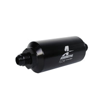 Load image into Gallery viewer, In-Line-Filter---(An--8-Male)-10-Micron-Fabric-Element-Bright-Dip-Black-Finish
