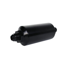 Load image into Gallery viewer, In-Line-Filter---(An--8-Male)-10-Micron-Fabric-Element-Bright-Dip-Black-Finish