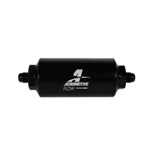 Load image into Gallery viewer, In-Line-Filter---(An-6-Male)-10-Micron-Fabric-Element-Bright-Dip-Black-Finish
