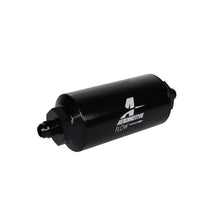 Load image into Gallery viewer, In-Line-Filter---(An-6-Male)-10-Micron-Fabric-Element-Bright-Dip-Black-Finish
