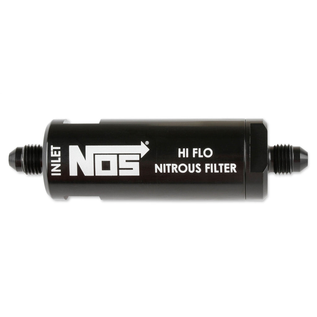 In-Line-Hi-Flow-Nitrous-Filter,-4An---Black