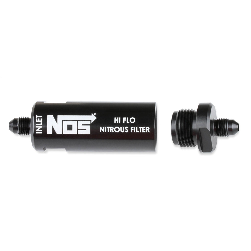 In-Line-Hi-Flow-Nitrous-Filter,-4An---Black