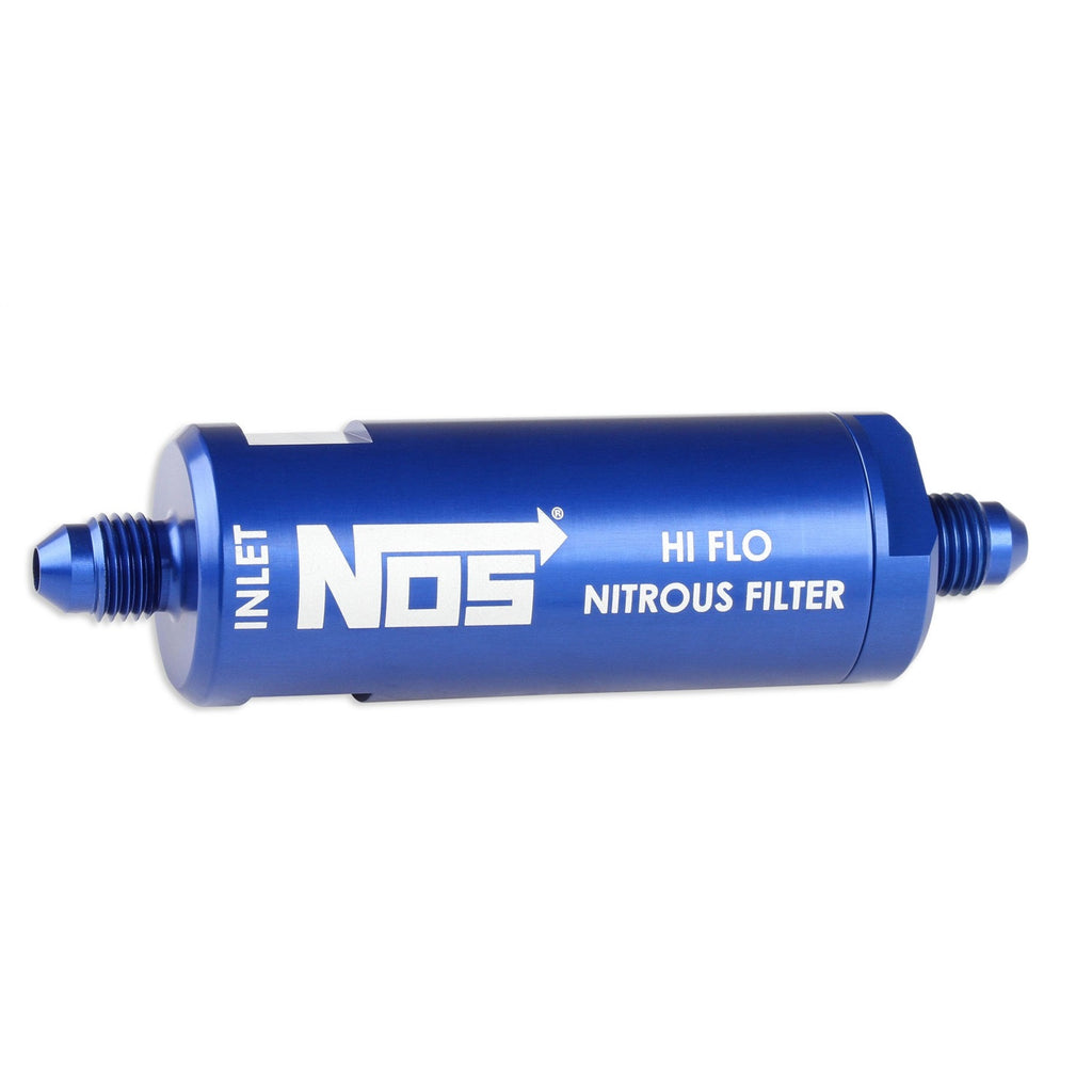 In-Line-Hi-Flow-Nitrous-Filter,-4An---Blue