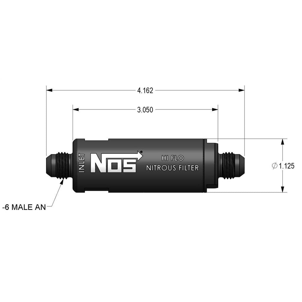 In-Line-Hi-Flow-Nitrous-Filter,-6An---Black