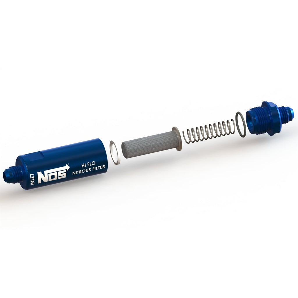 In-Line-Hi-Flow-Nitrous-Filter,-6An---Blue
