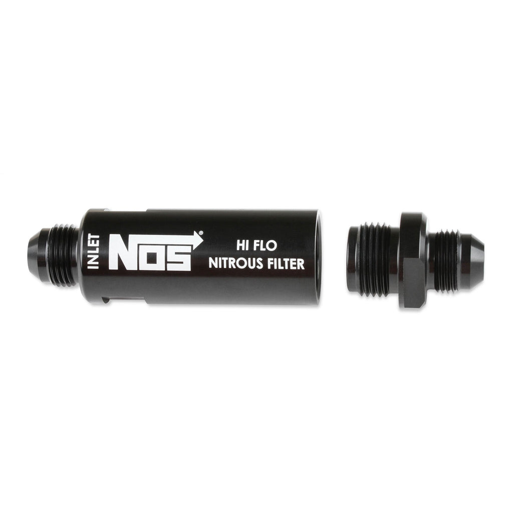 In-Line-Hi-Flow-Nitrous-Filter,-8An---Black