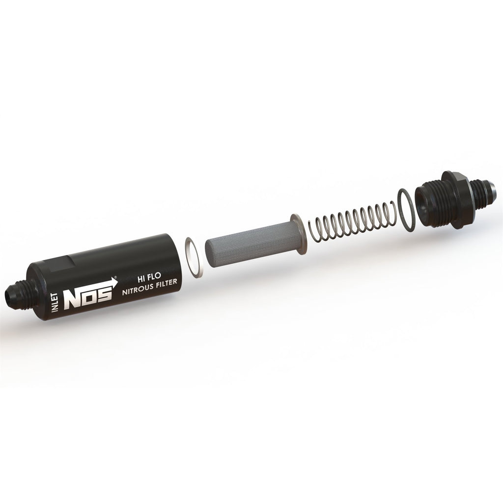 In-Line-Hi-Flow-Nitrous-Filter,-8An---Black