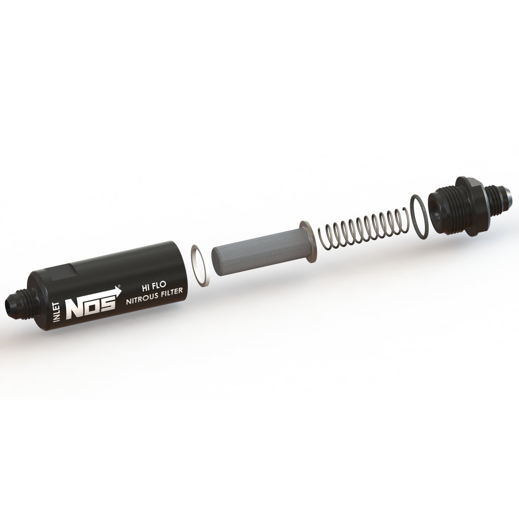In-Line-Hi-Flow-Nitrous-Filter,-8An---Black