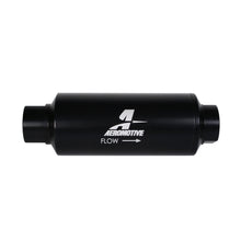 Load image into Gallery viewer, In-Line-Marine-Filter---An-12---40-Micron-Ss-Element---Black-Hardcoat-Finish